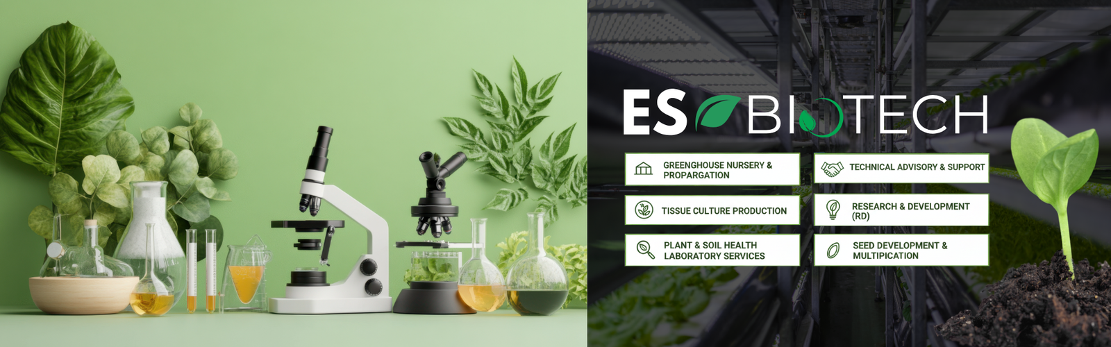 ES Biotech Banner